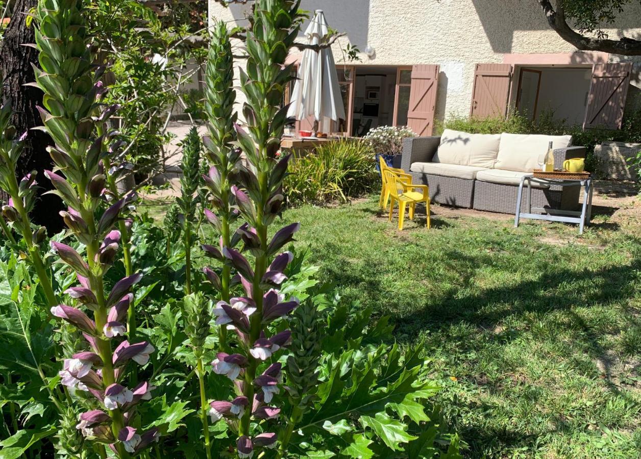Large Private Garden, Quiet 2-Bedroom Apartment, Air Conditioning, Wifi, Parking Cassis Dış mekan fotoğraf