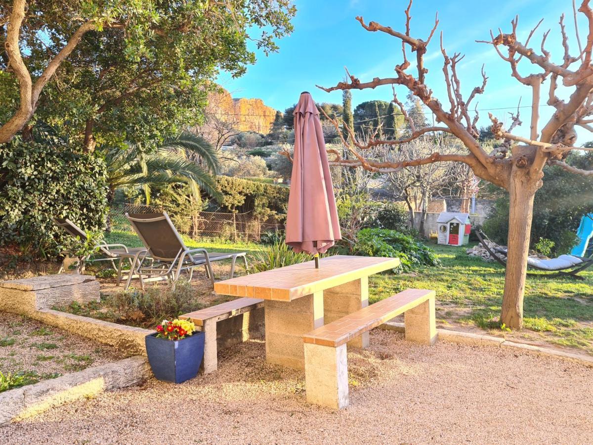 Large Private Garden, Quiet 2-Bedroom Apartment, Air Conditioning, Wifi, Parking Cassis Dış mekan fotoğraf