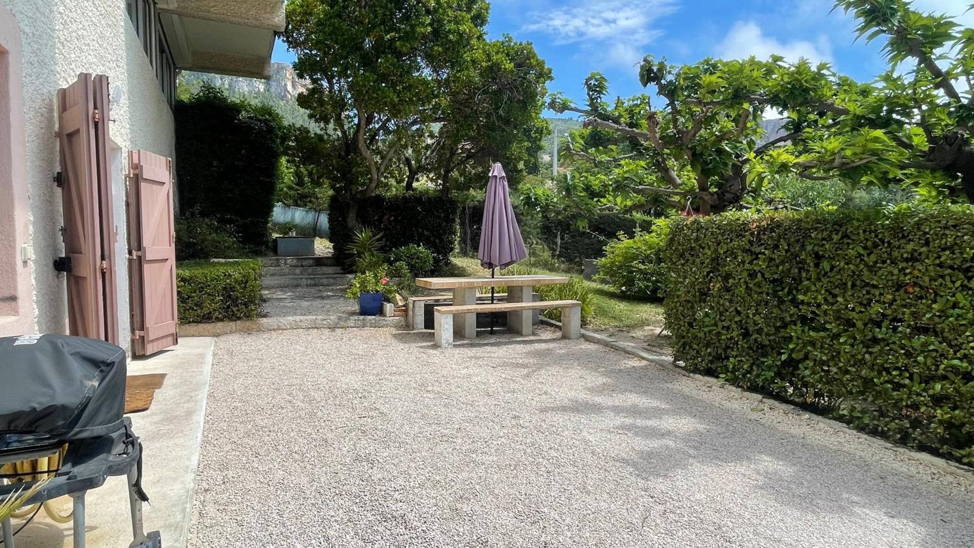 Large Private Garden, Quiet 2-Bedroom Apartment, Air Conditioning, Wifi, Parking Cassis Dış mekan fotoğraf