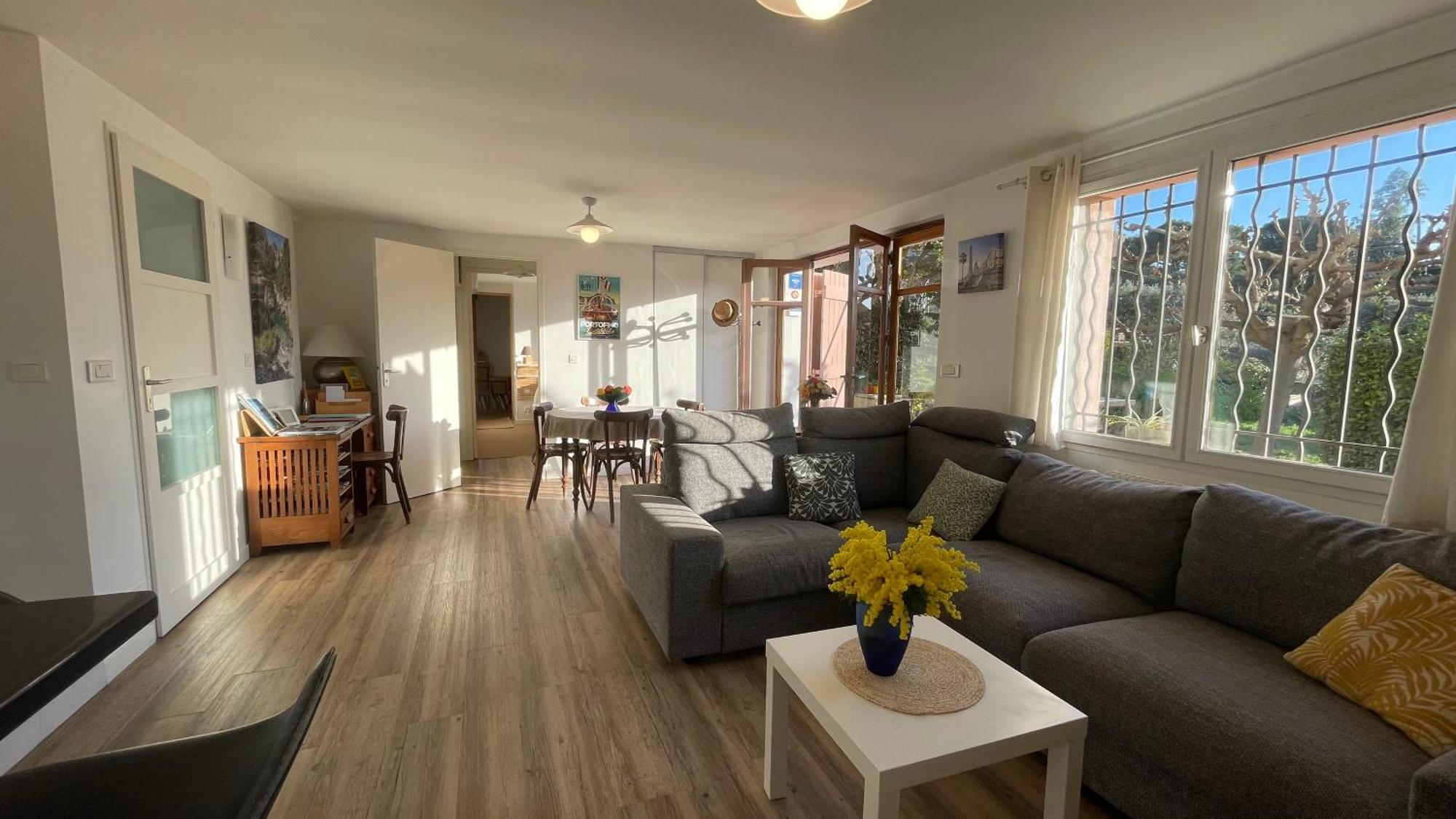 Large Private Garden, Quiet 2-Bedroom Apartment, Air Conditioning, Wifi, Parking Cassis Dış mekan fotoğraf